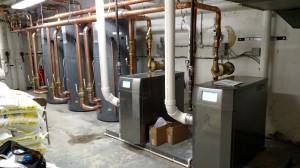 NTI Trinity Condensing Water Heaters and Bock Storage Tanks